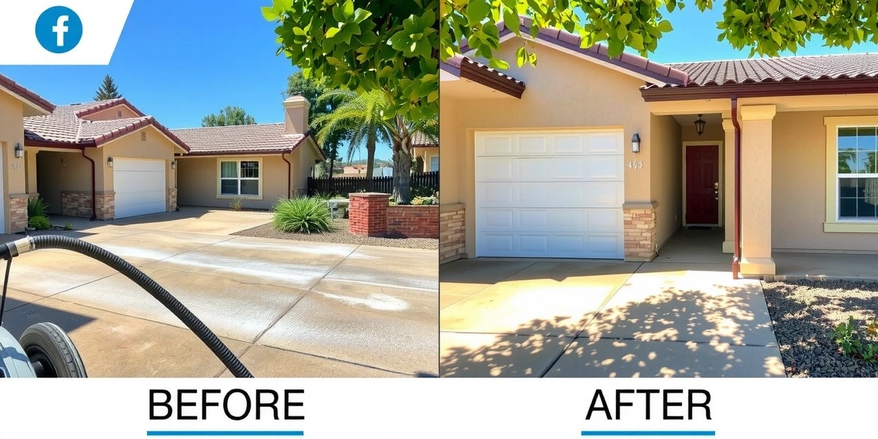 Pressure washing and exterior cleaning service
